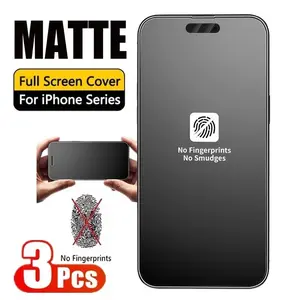 3-Pack Matte Privacy Screen Protector, Anti-Spy, 9h+ Hardness, Edge Protection, for iPhone 17/16/15/14 Pro Max, Also Fits iPhone 13/12/11x/XR/XS/xsmax