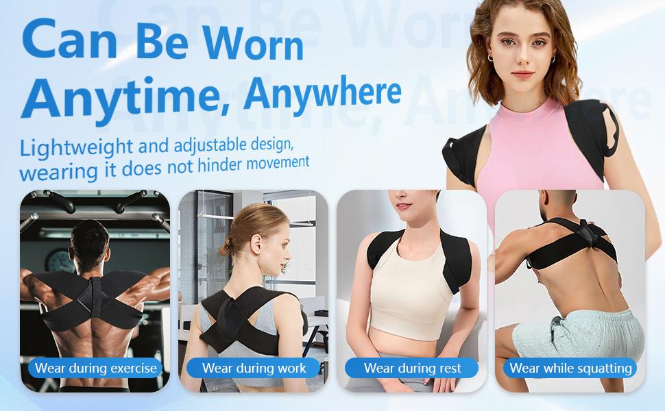 Fitness Heavy Shoulder Straps,Bench Press & Shoulder Training Assist Straps, Chest-Opening & Back-Straightening Support,Open Shoulder Assist Straps Shoulder ,Posture Correction Back Support Strap