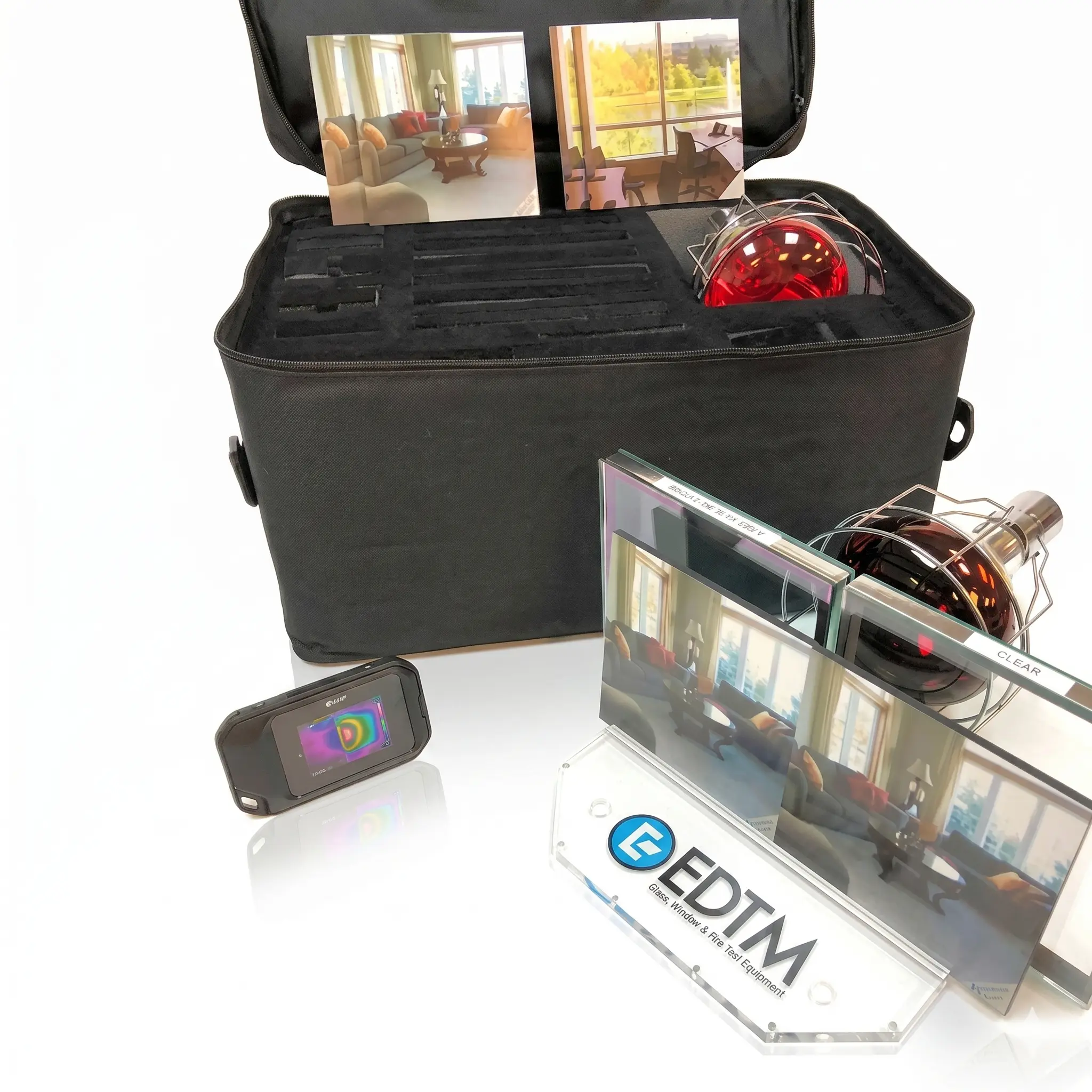 EDTM Infrared Camera Basic Sales Kit (SK1930) Ideal for Window & Film Heat Visual Demonstrations, Made in USA