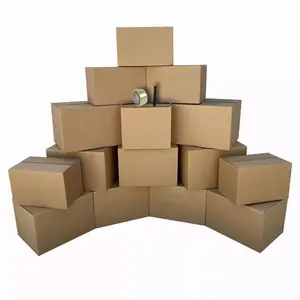 UBMOVE Moving Boxes 1 Bedroom Economy 15 Box Kit with 5 Small & 10 Medium Boxes 16x10x10 18x14x12 Inches Plus Tape and Marker