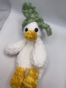 Hand Crocheted Duck Snuggler