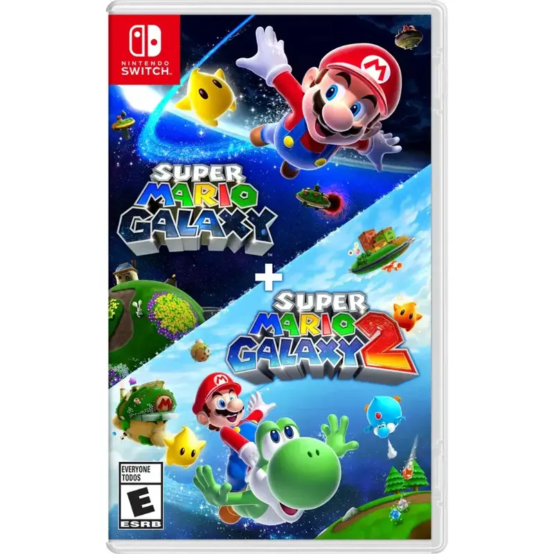 Super Mario Galaxy + Super Mario Galaxy 2 - Nintendo Switch (Region Free)
