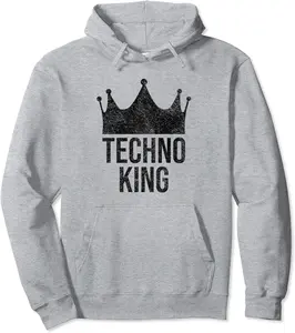 TECHNO KING TECHNOKING ROYAL MAJESTIC TECH CROWN Pullover Hoodie - Brayanner Shop 32B09VRMXCLX