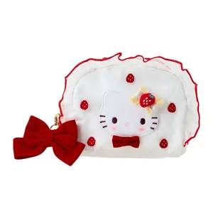 Hello Kitty Mini Zipper Pouch (Sweet Shortcake Series) Hello Kitty Mini Zipper Pouch (Sweet Shortcake Series)