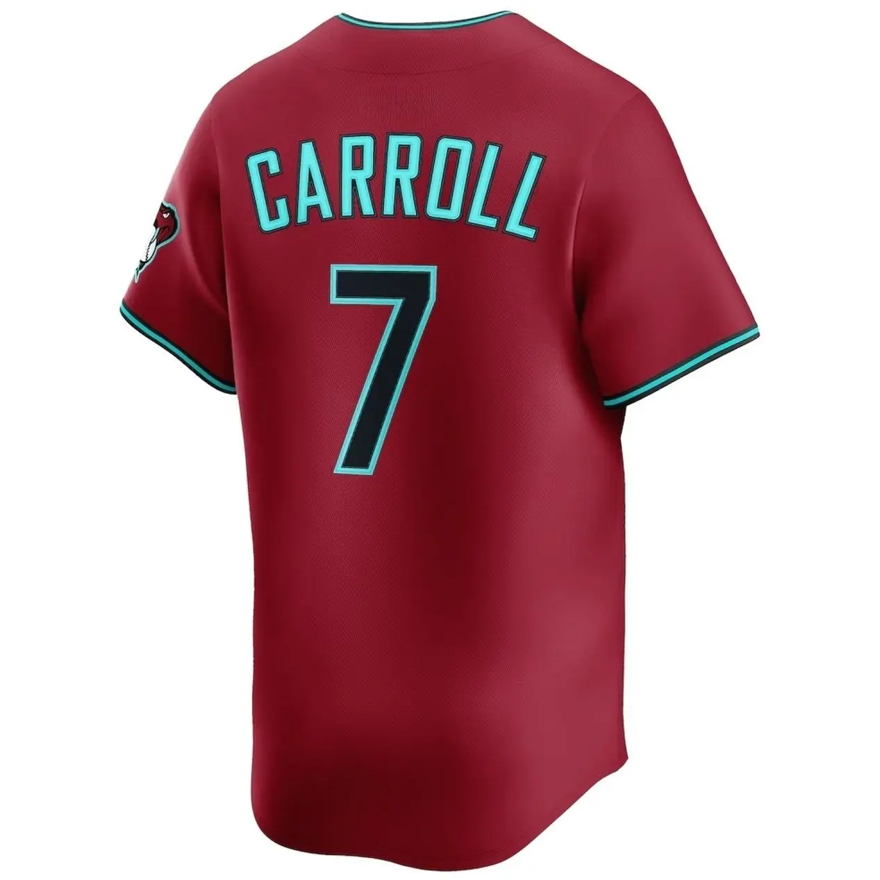 Unisex Baseball 2026 Arizona Carroll 7 Jersey Alternate Replica Jersey - Red