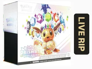 Pokémon TCG: Scarlet & Violet—Prismatic Evolutions Elite Trainer Box (LIVE RIP)