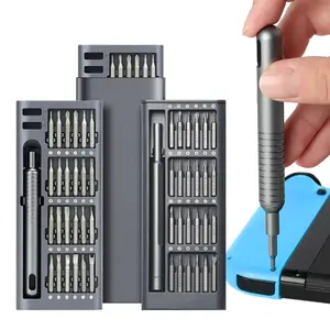 51 in 1 MINI Portable Screwdriver Set with 48 Alloy S2 Steel Bits Repair Tool Kit for Laptop Camera Smartphone iPhone Phone Computer