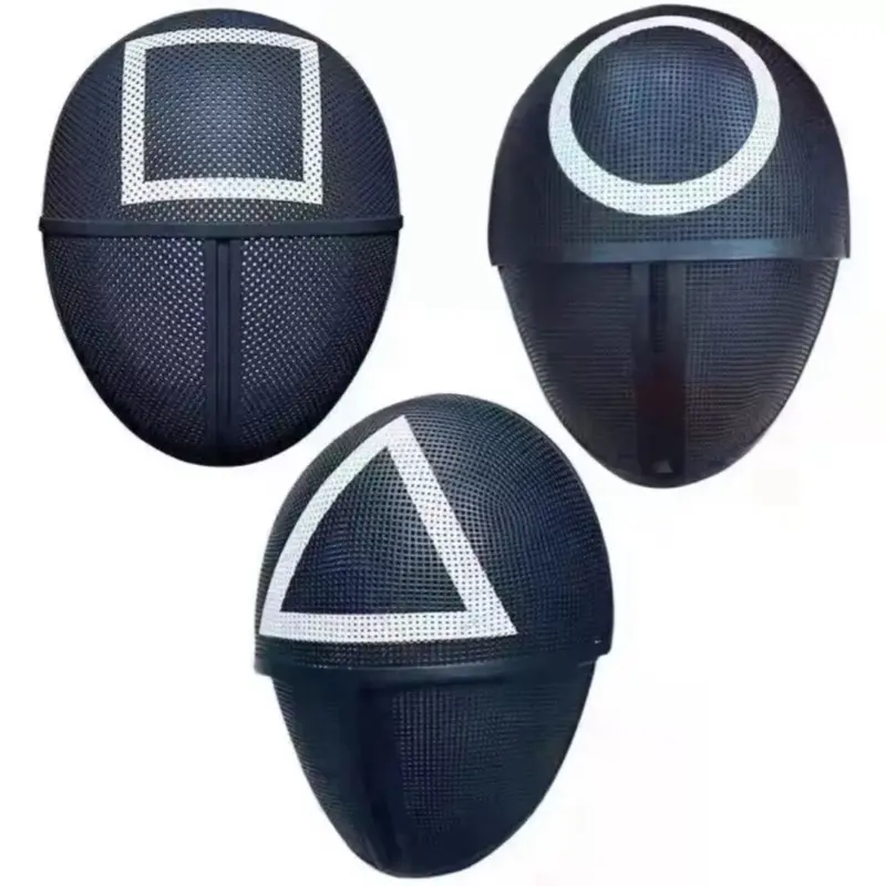 Masked Game Guards – Circle/Square/Triangle Variants + Boss Style & DIY - Cosplay