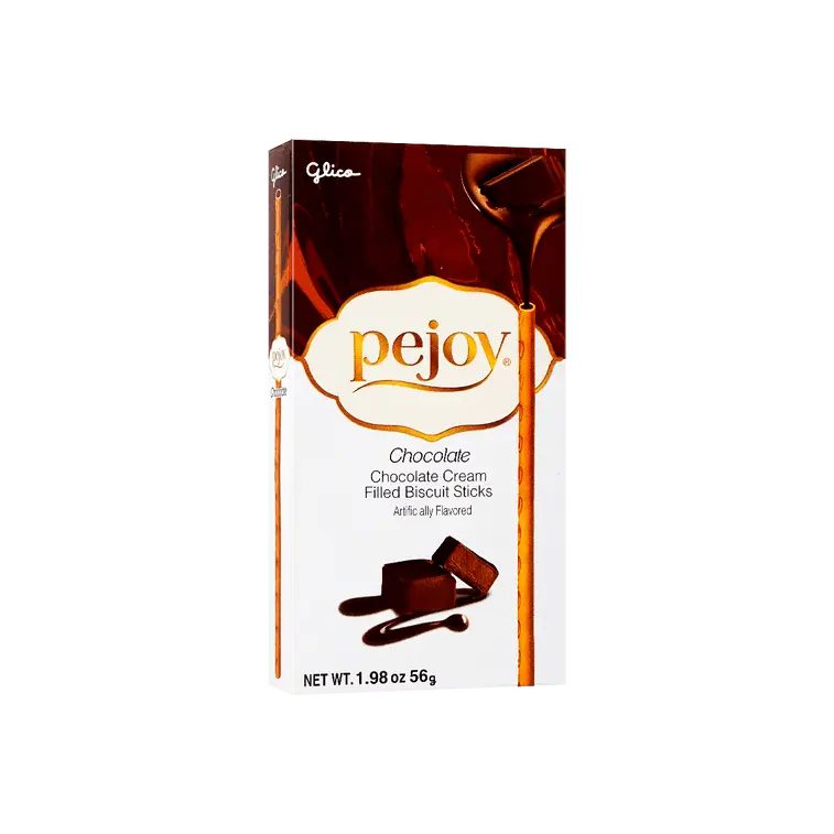 Glico Pejoy Chocolate Cream Filled Biscuit Sticks - 56g