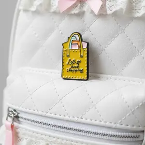 "Let's Go Book Shopping" Pin