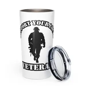 SYL Veteran 1 - Tapered stainless steel tumbler