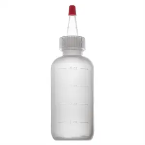 Soft 'N Style 4oz Mess-Free Applicator Bottle - Home Supplies Plastic Container for Storage, Plastic Containers