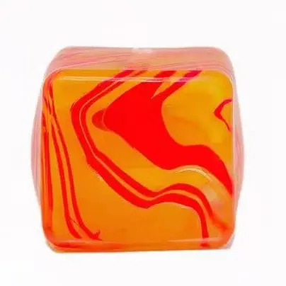 5.5Cm flowing ice cubes [orange] opp bag