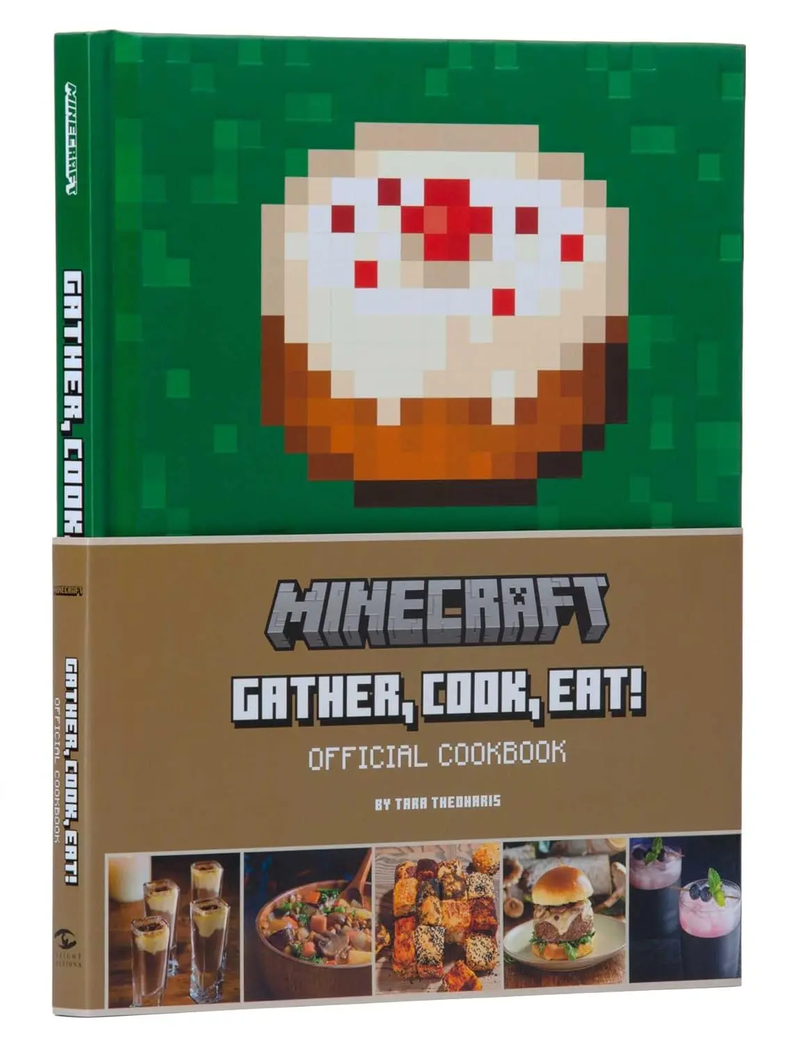 Minecraft Gather, Cook, Eat! Official Cookbook – Fun Recipes for Gamers - Hardcover