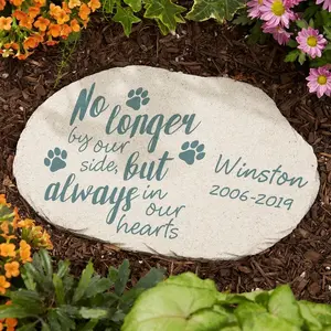 Personalized Pet Memorial Garden Stone, Pet Memorial Gifts, Memorial for Pets