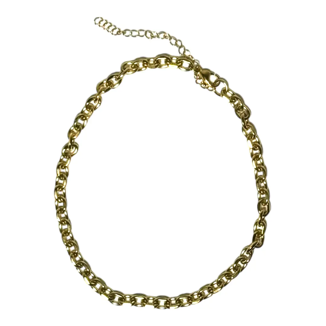 Dream Chain Chokers Handmade Choker Stainless Steel Hypoallergenic Tarnish Resistant Necklace for Stacking  12-16"