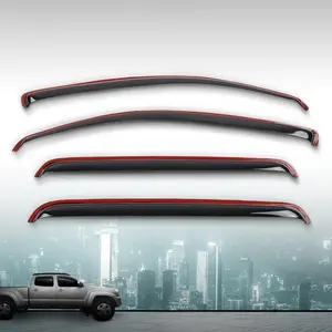 Fit For 2005-2015 Toyota Tacoma Double Cab Window Vent Visors Rain Guards 4pcs