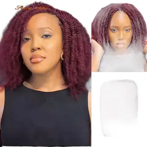 Allonge Limena afro kinky Bulk 100% Human Hair Extensions 50g Pack Brazilian Remy Dreadlocks for Braiding & Custom Wigs