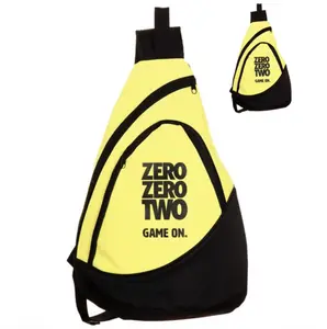 2PK Zero Zero Two Game On Yellow Black Pickleball Paddle Sling Bag 002 Backpack for Rackets Gear Durable Lightweight Smart storage