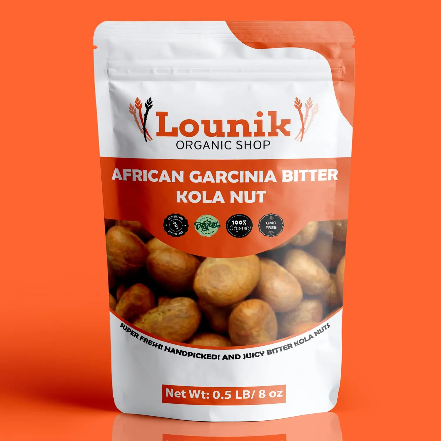 Garcinia Kola Cola Bitter Nuts - African Bitter Kola nut 8 oz/ 227g