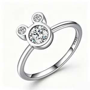 Disney Mickey Mouse Rings in Three Sizes - Classic Design for Comfort & Style - Perfect for Any Occasion - Disney Magic Accessory