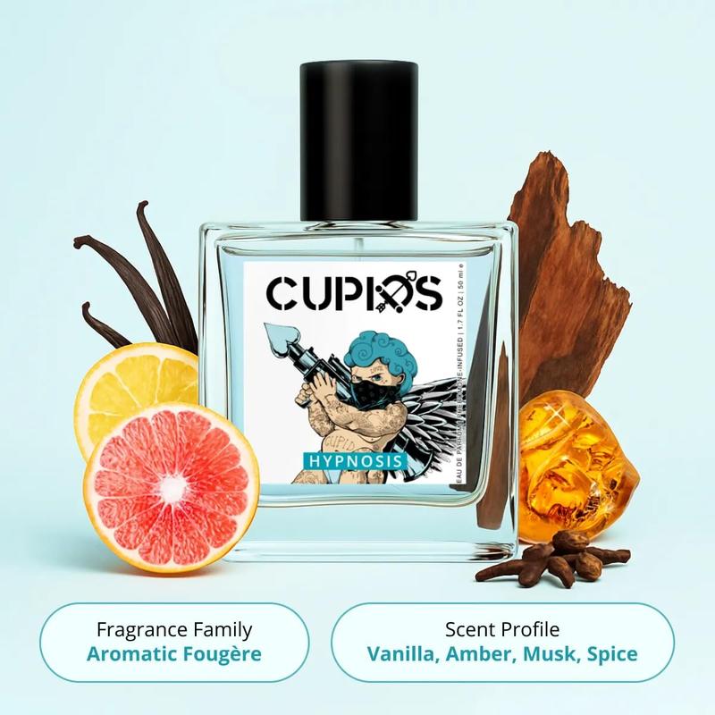 Cupid's Hypnosis 2.0 EDP 50ml | Pheromone Cologne for Men | Long-Lasting Magnetic Scent to Attract | Fresh & Seductive Fragrance