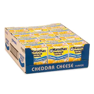 Maruchan Instant Lunch – Cheddar Cheese Flavor (2.25 oz, 12-Pack)