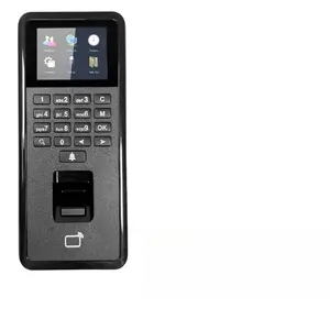 Fingerprint recognition access control all-in-one machine, finger-operated glass door controller, password card access control machine