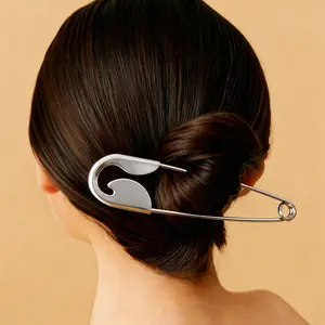 Large Premium Golden Safety Pins | Heavy-Duty Durability, Secure Lock & Fashionable Decor Accessory