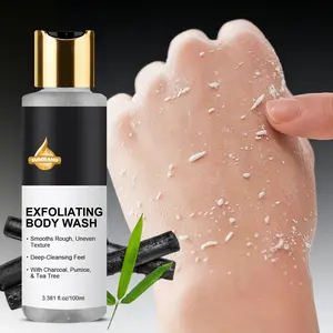 Gentle exfoliating body scrub cleanses away dead skin cells, leaving skin smooth, refreshed, and comfortable for daily skincare. Body Exfoliator