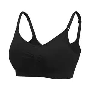Nursing Bra without Bones Maternity Bras Pregnancy Clothes Prevent Sagging Breastfeeding Women Breathable Lactancia Feeding Bras Mayzolla