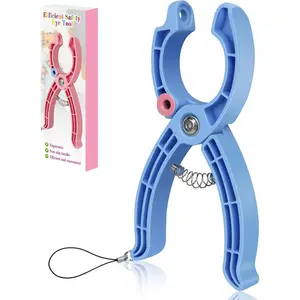 Safety Eye Tool, Safety Eyes for Crocheting Auxiliary, Safety Eyes Tool for Amigurumi Crochet & Stuffed 5-30mm  Eyes Making Supplies Tool - Blue(1PCS)