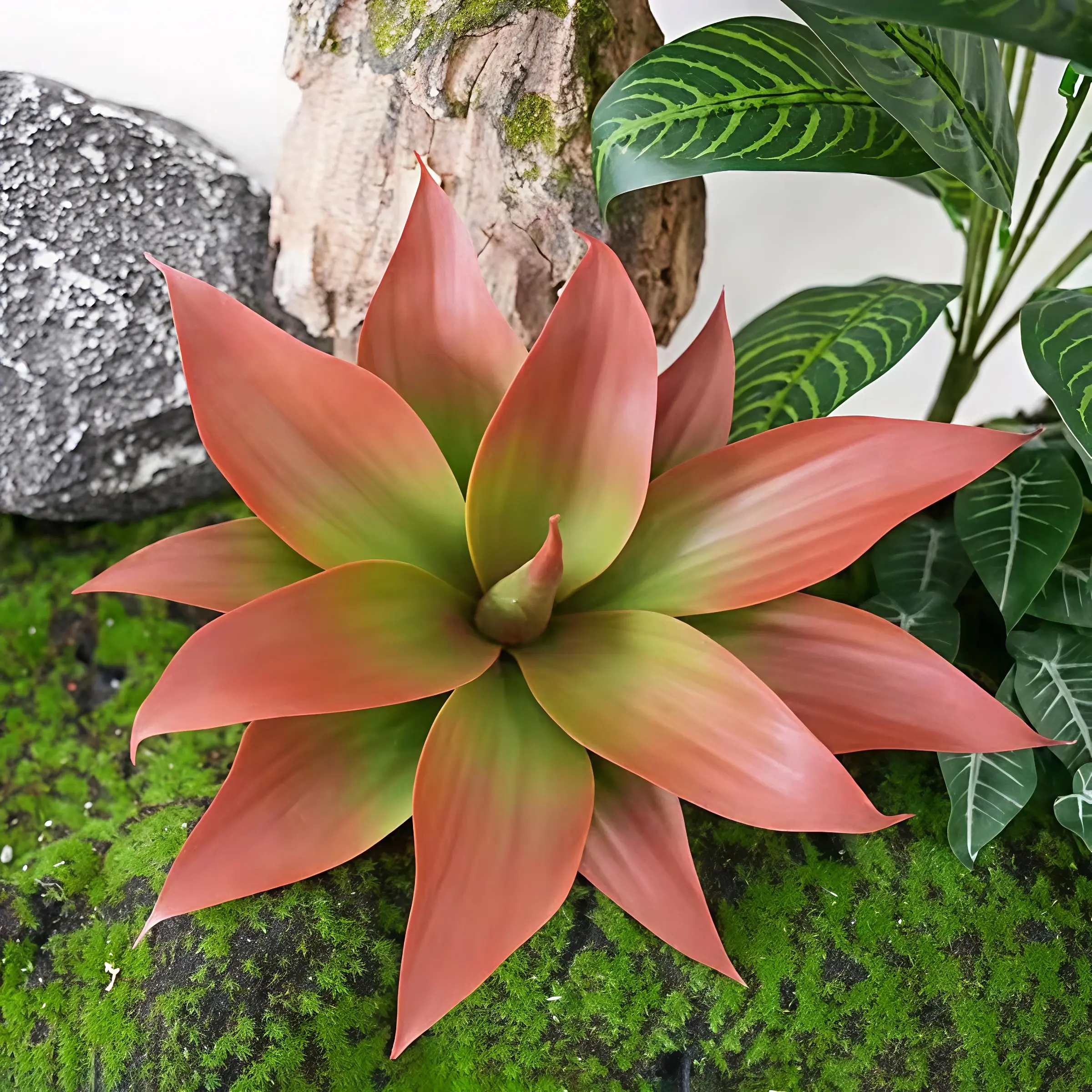 13in Artificial Agave Succulent, Faux Succulents, UV Resistant Unpotted Fake Plant with Realistic Leaves, Plastic Plants, Low Maintenance Greenery for Garden, Patio, Office, Wedding Decor, Durable Lifelike Foliage Ideal for DIY Crafters