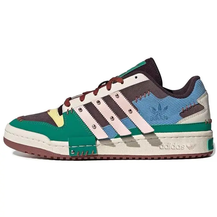 Adidas Melting Sadness X Forum Exhibit Low Puppet Costume Night Burgundy' Skate Shoes Unisex GW8724