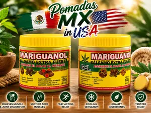 (2 Pack) Yellow Cap Mariguarol Balsamo Extra Strength Balm 125G Fast Acting Moisturizers