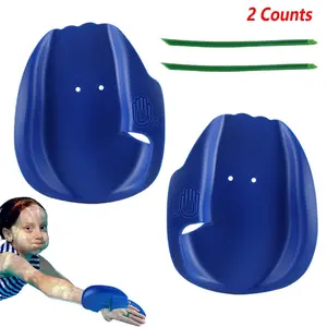 1Pair Professional Swimming Hand Paddles Webbed Gloves for Men Women Freestyle Breaststroke