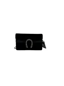 Pre-owned GUCCI leather Mini Bags Dionysus Super Mini Bag in black
