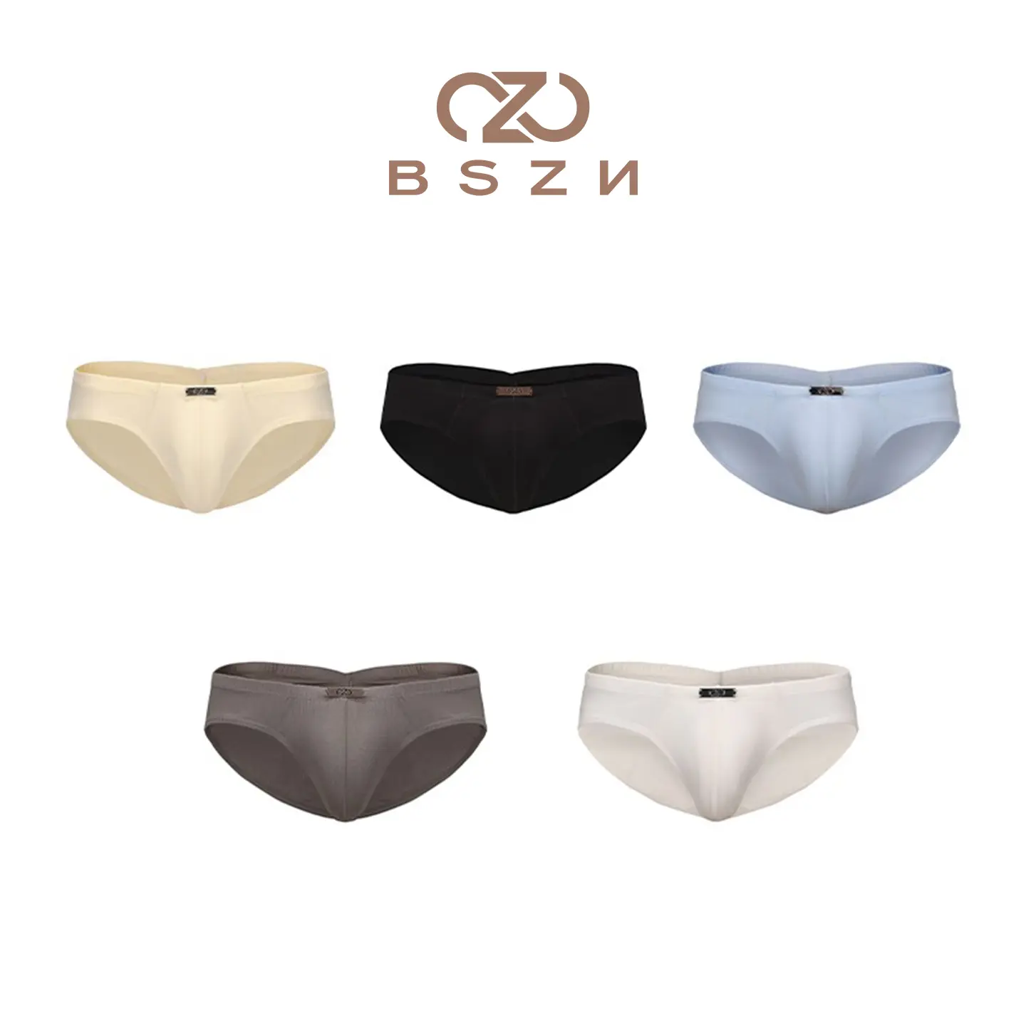 Half Beast “California Hotel” sexy men’s low-rise triangle boxer briefs with sporty design, cotton fabric, and antibacterial properties