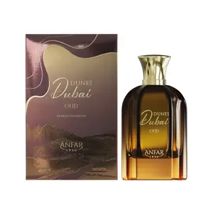 Anfar Dunes Dubai - Oud - Perfume for Women and Men - Spicy Floral Woody Scent - Opens with Notes of Saffron, Pink Pepper, and Lemon Mint - 3.4 oz