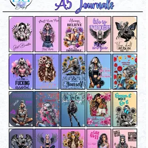 Personalized A5 Journal Notebook | Custom Prayer & Motivation Journal | Hardcover 192 Pages