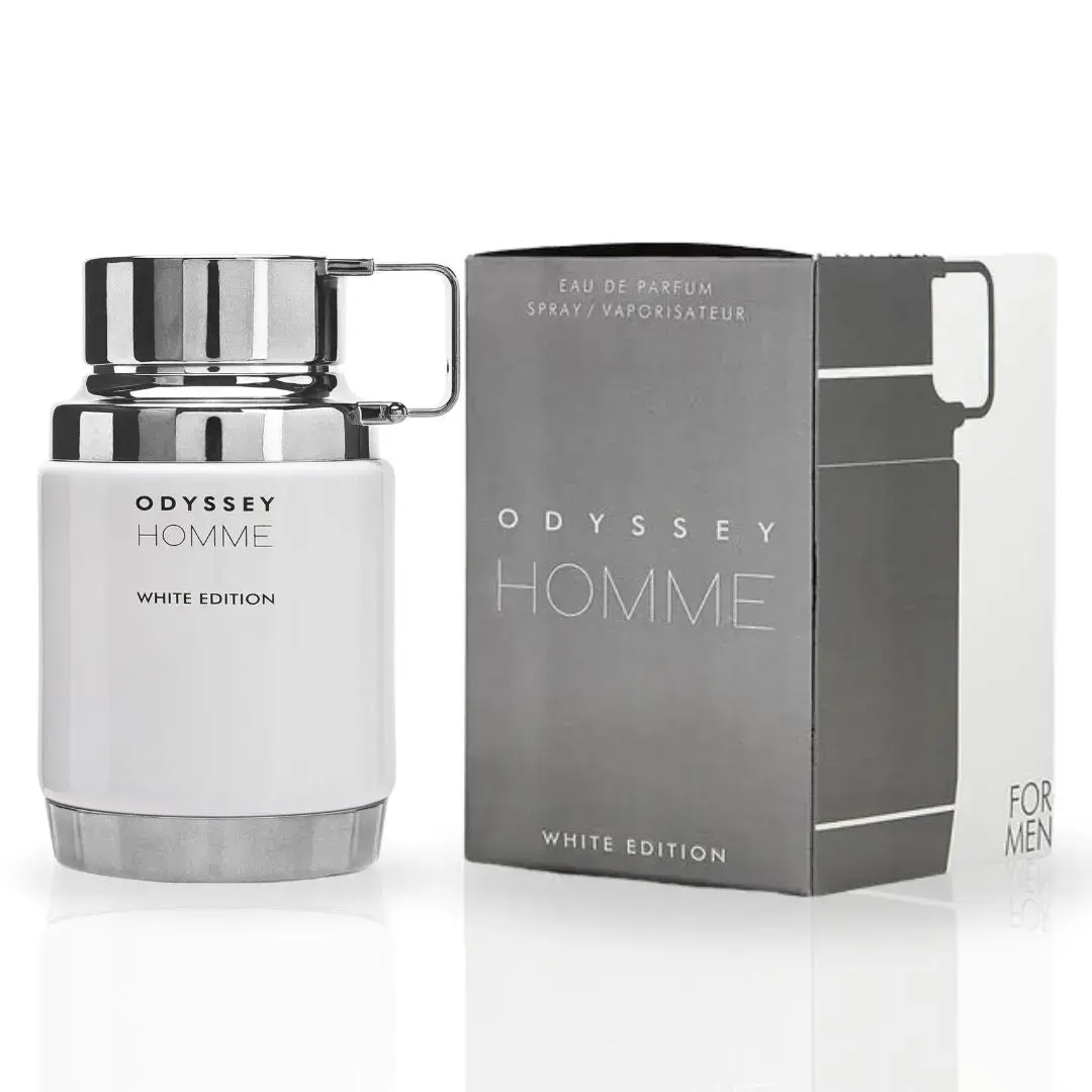 Armaf Odyssey Homme White Edition EDP Spray for Males - 100ML (3.4OZ), Long-Lasting, Exquisite, Signature Fragrance