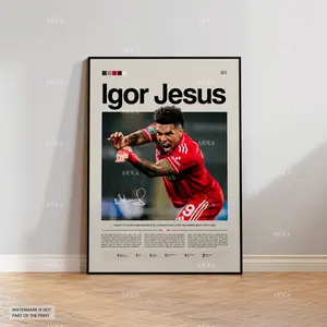 Igor Jesus - Nottingham Forest poster