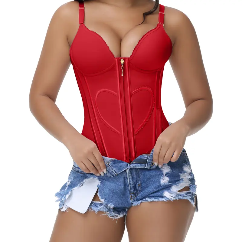 SHAPSHE Waist Shapewear for Women Corset Shapewear Workout Cincher Vest Going Out tops with Bra