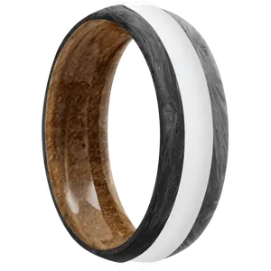 Forged Carbon Fiber + None Finish + Whiskey Barrel