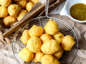 Gluten-Free Mushroom Pholourie Mix Food