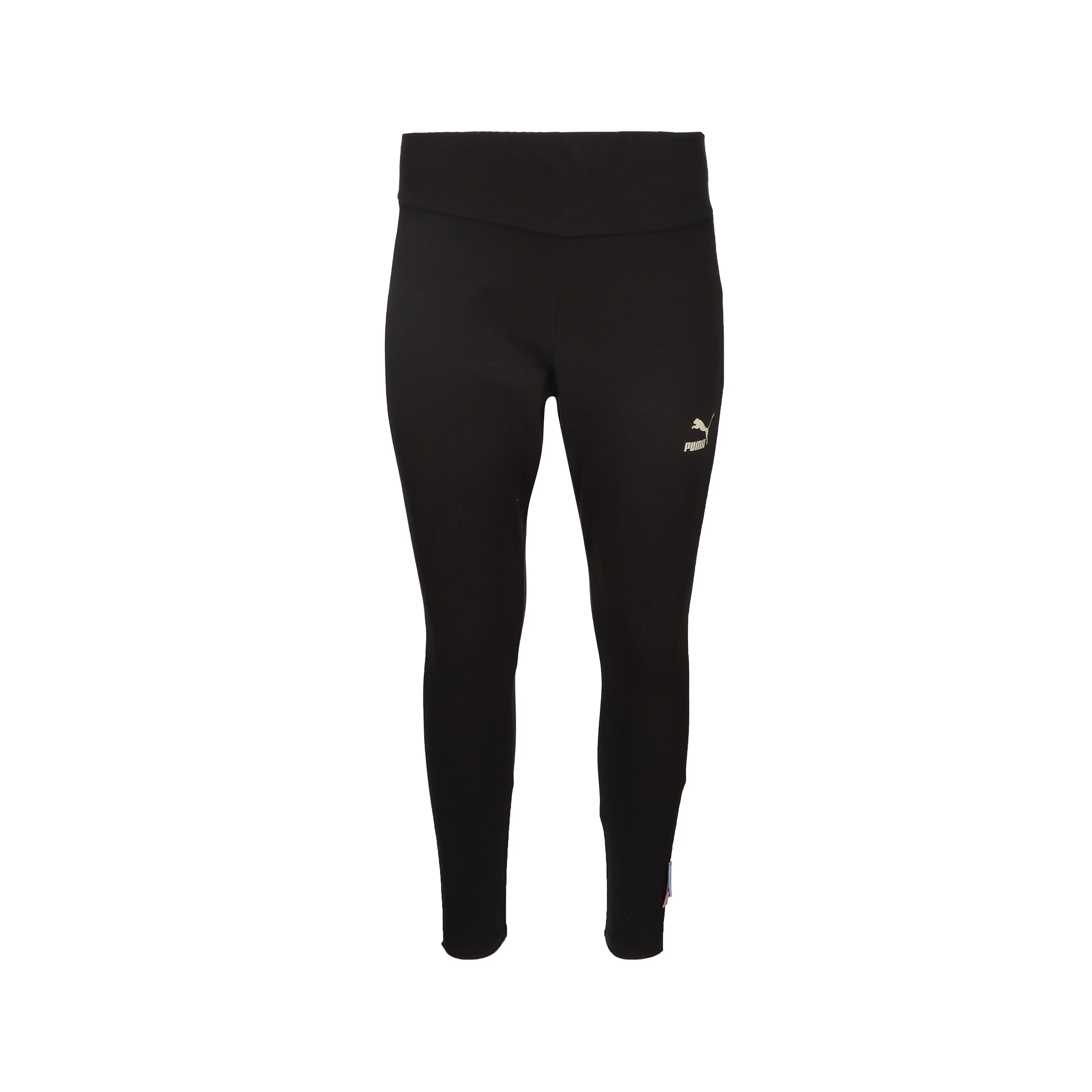 PUMA Womens Classics Now & Then Leggings Casual - Black