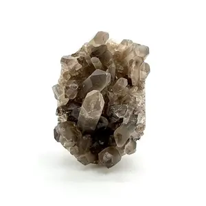 【2-9】Unique Handmade Crystal Ring,Smoky Quartz Claster