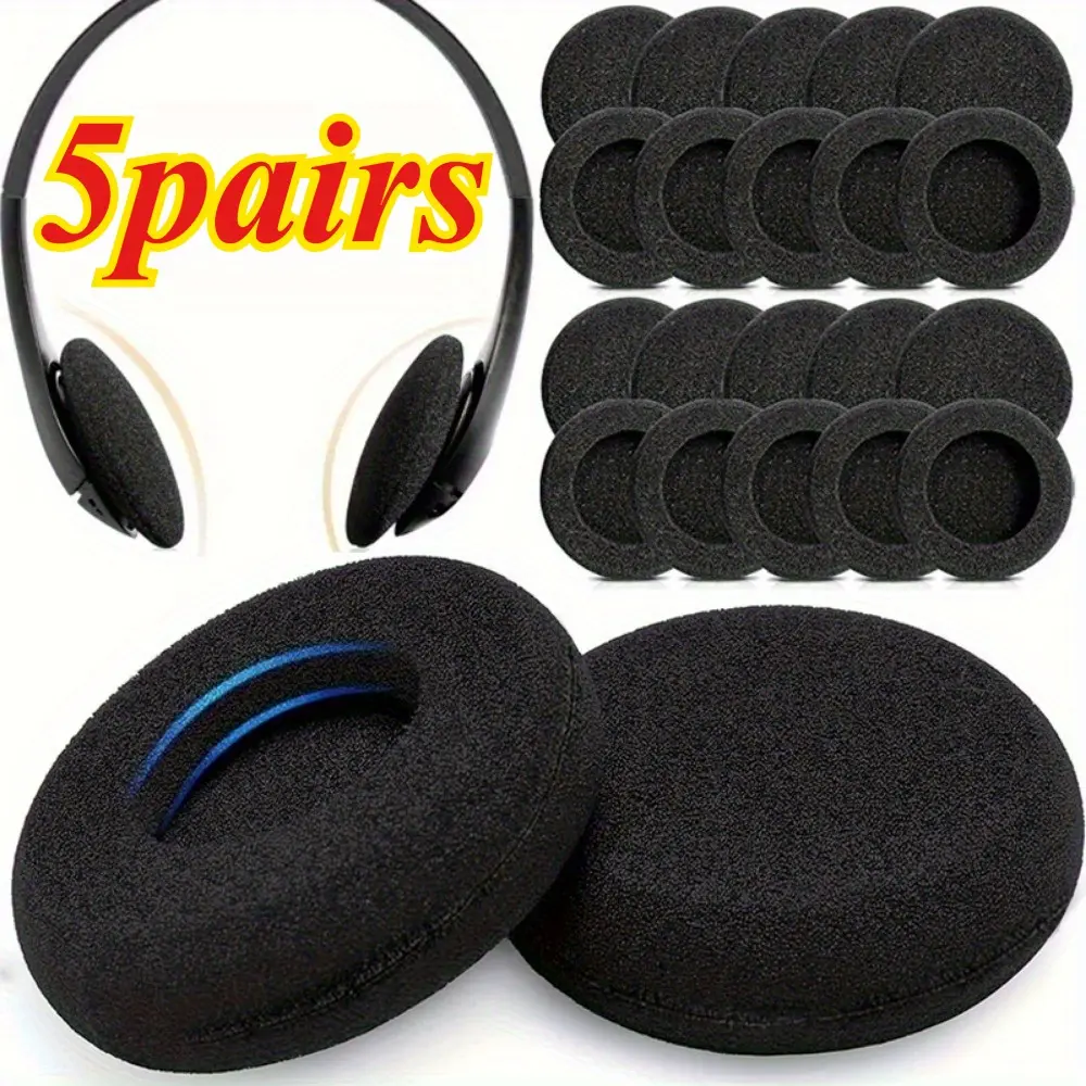 5 Airs Earphone Cover Rear Hanging Earphone Cover Ear Cap Earear Sleeve Ear Hanging Circular Thickened Earphone Plug Cover Earphone Cover Earphone and Accessories Earphone Cover Headphone Cover