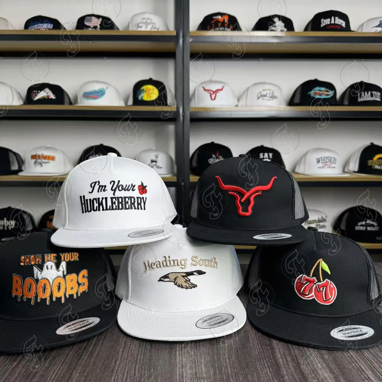 Mystery Hat Box 5-Piece Pack - Five randomly selected flat 