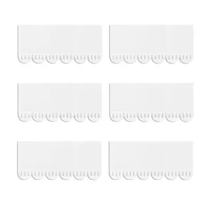 132 Pack Small Replacement Adhesive Strips Refill, Poster Strips, -Free  Strips for Wall Hooks, No Tools Removable Sticky Strips for , Office, and Dorm Decor, White Adhesive